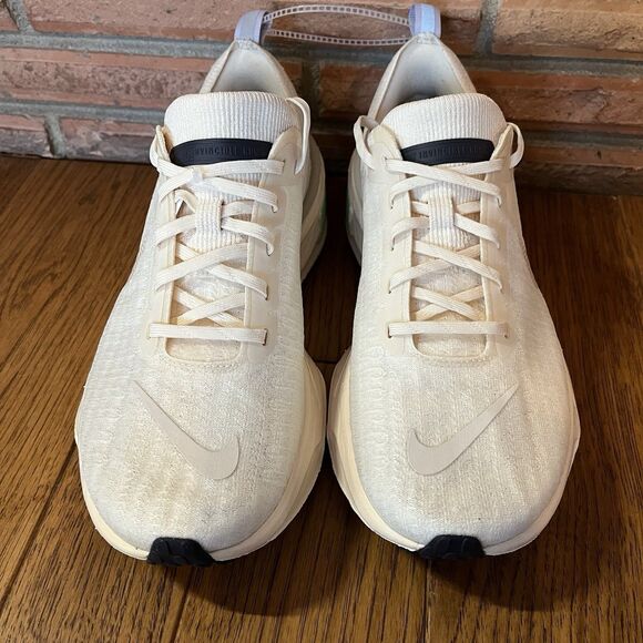NIKE Zoomx Invincible Run FK 3 Running Shoes Mens 9.5 Light Cream DR2615-200 - Picture 5 of 7